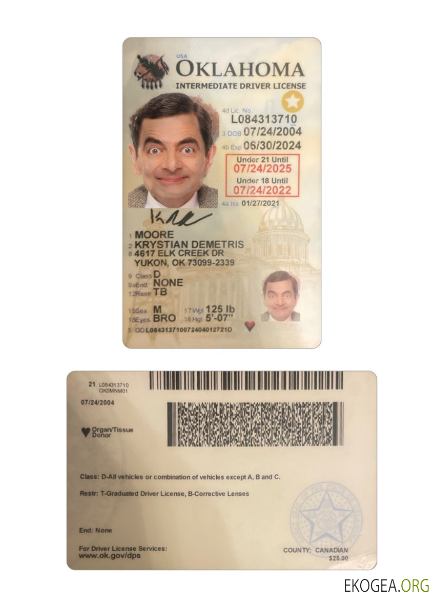 Usa Oklahoma under 21 template